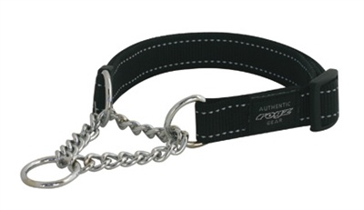Rogz for dogs Rogz for dogs lumberjack halfslip halsband zwart