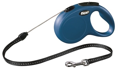 Flexi Flexi hondenriem | Rollijn 5 en 8 meter | Blauw | Voor honden tot 12 kg Flexi Flexi hondenriem | Rollijn 5 en 8 meter | Blauw | Voor honden tot 12 kg