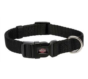 Trixie Trixie halsband hond premium zwart Trixie Trixie halsband hond premium zwart