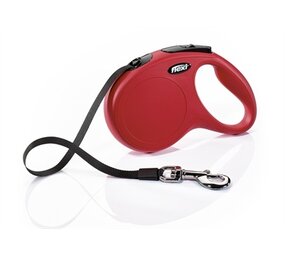 Flexi Flexi rollijn classic tape rood Flexi Flexi rollijn classic tape rood