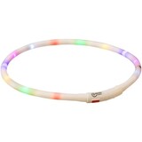 Trixie Trixie lichtgevende halsband hond usb siliconen oplaadbaar meerkleurig Trixie Trixie lichtgevende halsband hond usb siliconen oplaadbaar meerkleurig
