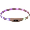 Trixie Trixie lichtgevende halsband hond usb siliconen oplaadbaar meerkleurig Trixie Trixie lichtgevende halsband hond usb siliconen oplaadbaar meerkleurig