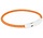 Trixie lichtgevende halsband hond flash usb tpu / nylon oranje