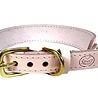 Sazzz halsband hond sweetie classic leer creme Sazzz halsband hond sweetie classic leer creme