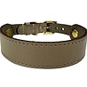 Sazzz halsband hond adventure stone classic leer zwart Sazzz halsband hond adventure stone classic leer zwart