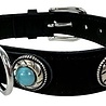 Sazzz halsband hond adventure stone classic leer creme Sazzz halsband hond adventure stone classic leer creme