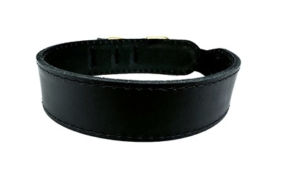 Sazzz halsband hond pioneer classic leer zadel bruin