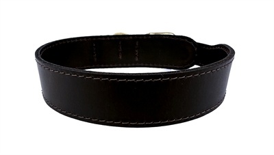 Sazzz halsband hond pioneer classic leer creme