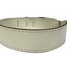 Sazzz halsband hond pioneer classic leer taupe Sazzz halsband hond pioneer classic leer taupe