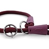 Morso Morso half slip halsband hond regular rope gerecycled red velvet rood Morso Morso half slip halsband hond regular rope gerecycled red velvet rood