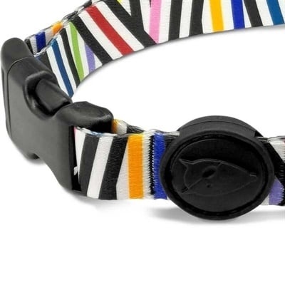 Morso Morso halsband hond gerecycled splash blauw Morso Morso halsband hond gerecycled splash blauw