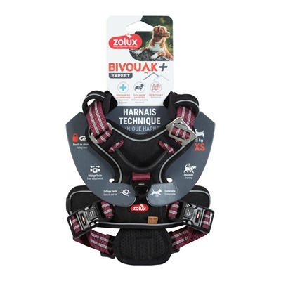 Zolux Zolux bvk hondentuig red Zolux Zolux bvk hondentuig red