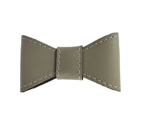 Sazzz Sazzz vlinderstrik glamper classic leer taupe