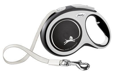 Flexi Flexi rollijn new comfort tape zwart