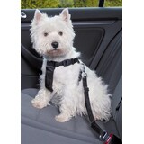 Trixie Trixie hondentuig auto inclusief gordel zwart Trixie Trixie hondentuig auto inclusief gordel zwart
