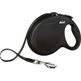 Flexi Flexi rollijn classic tape zwart Flexi Flexi rollijn classic tape zwart