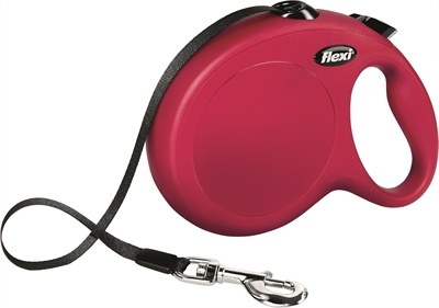 Flexi Flexi rollijn classic tape rood Flexi Flexi rollijn classic tape rood