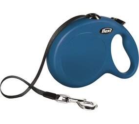 Flexi Flexi rollijn classic tape blauw Flexi Flexi rollijn classic tape blauw