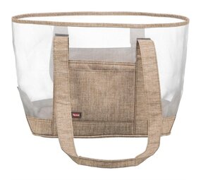 Trixie Trixie hondentas mary transparant / zand