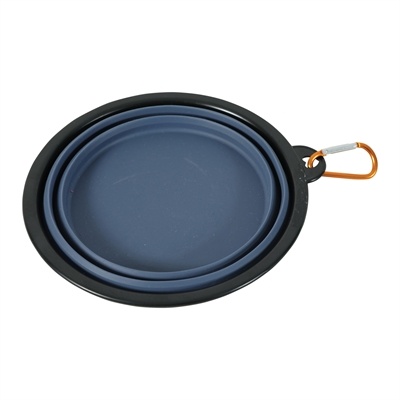 Zolux Zolux bvk voerbak opvouwbaar siliconen blauw