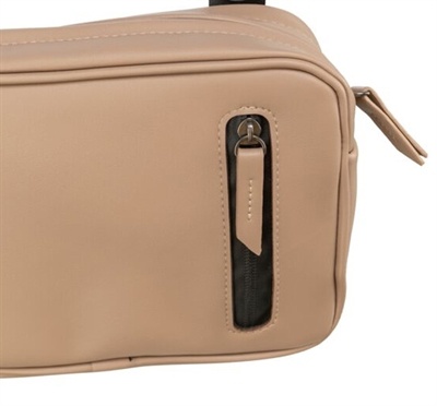 Trixie Trixie schoudertas voor uitlaten cappuccino