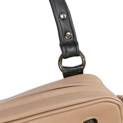 Trixie Trixie schoudertas voor uitlaten cappuccino