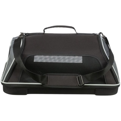 Trixie Trixie hondentas vliegtuigtas boarding zwart / grijs