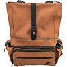 Trixie Trixie rolltop rugtas met heuptas met riem roest Trixie Trixie rolltop rugtas met heuptas met riem roest