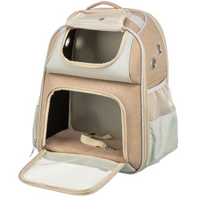 Trixie Trixie hondentas rugtas willow beige / bruin