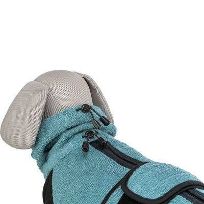 Trixie Trixie badjas / huisoverall badstof petrol