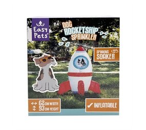 Easypets Easypets summer rocketship sprinkler Easypets Easypets summer rocketship sprinkler