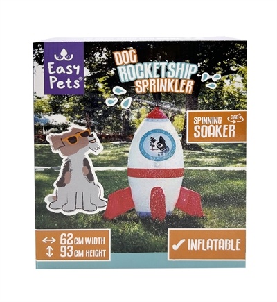 Easypets Easypets summer rocketship sprinkler Easypets Easypets summer rocketship sprinkler
