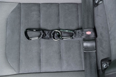 Trixie Trixie autogordel universeel met karabijnhaak zwart