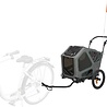 Trixie Trixie fietskar grijs / salie Trixie Trixie fietskar grijs / salie