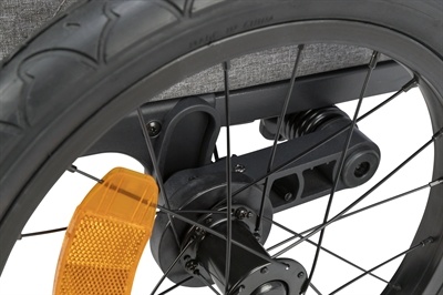 Trixie Trixie fietskar grijs / salie Trixie Trixie fietskar grijs / salie