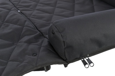 Trixie Trixie hondenkussen voor autostoel dubbel zwart Trixie Trixie hondenkussen voor autostoel dubbel zwart