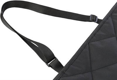 Trixie Trixie hondenkussen voor autostoel dubbel zwart Trixie Trixie hondenkussen voor autostoel dubbel zwart