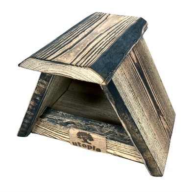 Utopia Utopia nestkast roodborst / merel gebrand douglas hout Utopia Utopia nestkast roodborst / merel gebrand douglas hout