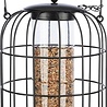 Trixie Trixie voerdispenser met gaasbescherming zwart Trixie Trixie voerdispenser met gaasbescherming zwart