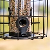 Trixie Trixie voerdispenser met gaasbescherming zwart Trixie Trixie voerdispenser met gaasbescherming zwart