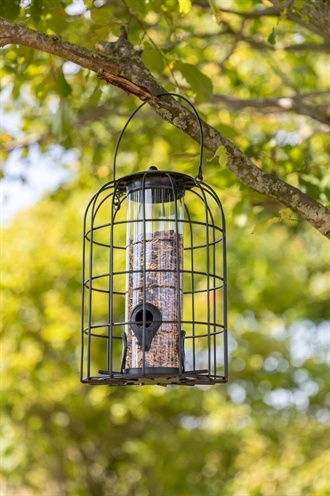 Trixie Trixie voerdispenser met gaasbescherming zwart