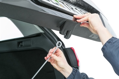 Trixie Trixie carcooler om de kofferbak open te houden lang grijs Trixie Trixie carcooler om de kofferbak open te houden lang grijs