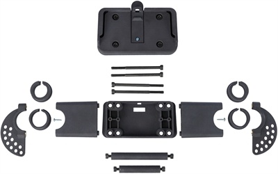 Trixie Trixie houder voor stuur / fietsmand zwart Trixie Trixie houder voor stuur / fietsmand zwart