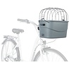 Trixie Trixie stuur-fietsmand kunststof grijs Trixie Trixie stuur-fietsmand kunststof grijs