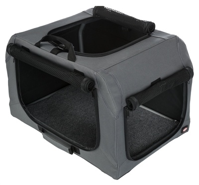 Trixie Trixie soft kennel easy reisbench grijs