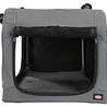 Trixie Trixie soft kennel easy reisbench grijs Trixie Trixie soft kennel easy reisbench grijs