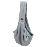 Trixie Trixie junior hondentas buikdrager lichtgrijs / mintgroen Trixie Trixie junior hondentas buikdrager lichtgrijs / mintgroen