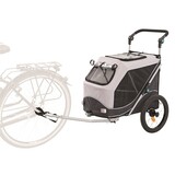 Trixie Trixie hondenfietskar opvouwbaar grijs