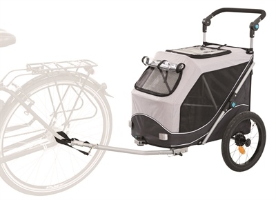 Trixie Trixie hondenfietskar opvouwbaar grijs