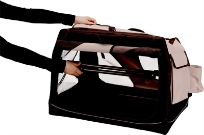 Trixie Trixie reismand vario zwart / grijs